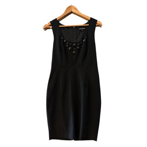 Express Sheath Black Dress Dress, Size 8